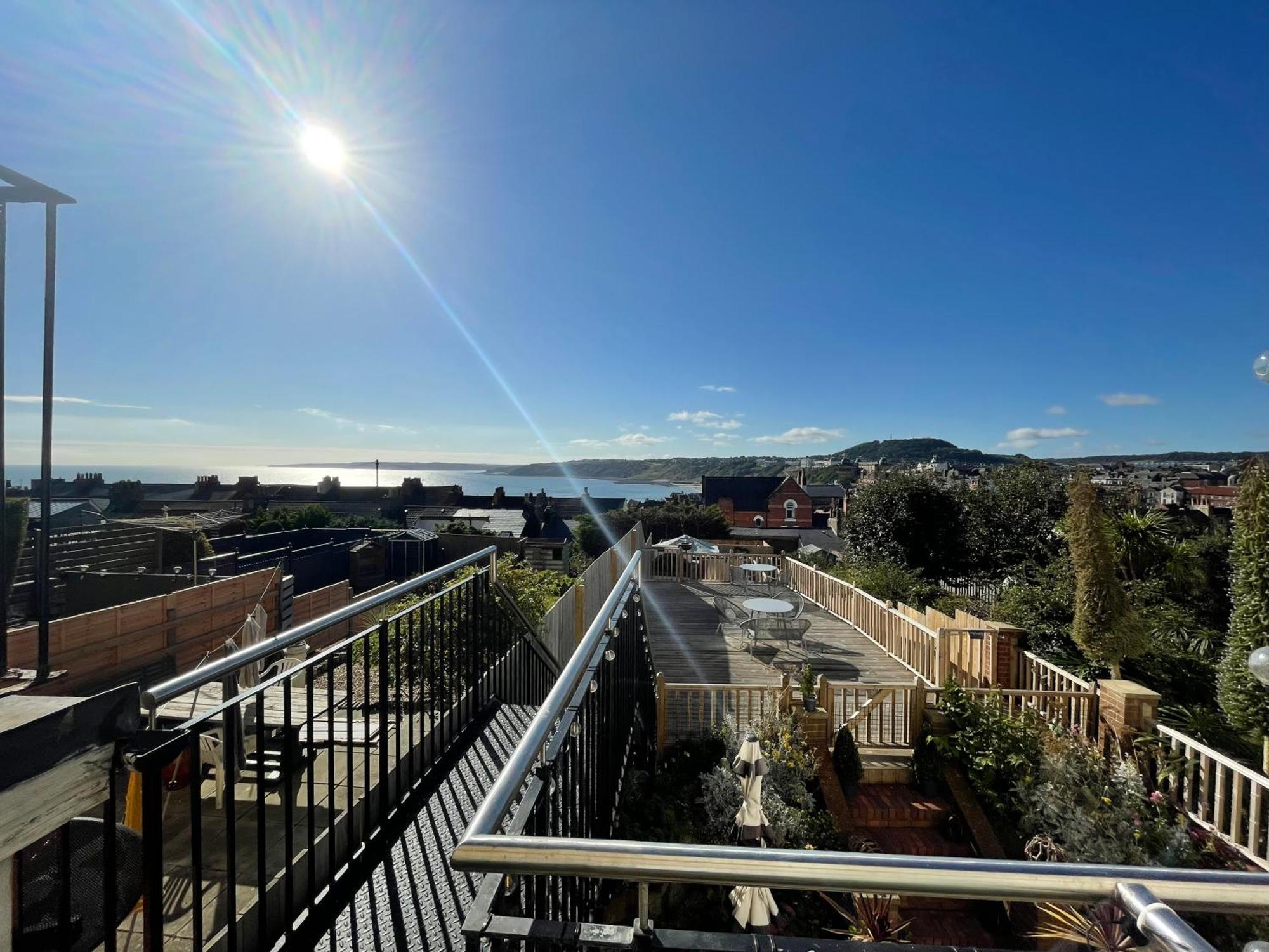 Seascape Scarborough Stunning Seaview Holiday Home Apartment Luaran gambar